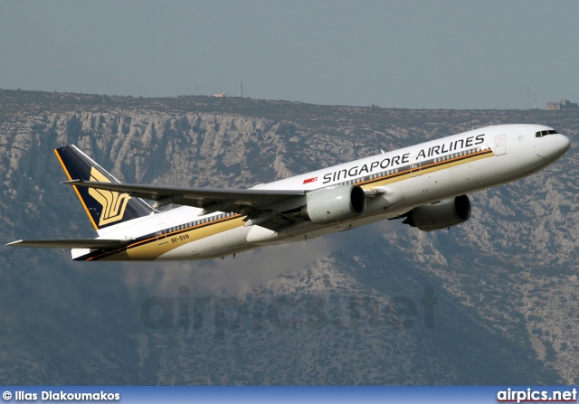 9V-SVN, Boeing 777-200ER, Singapore Airlines