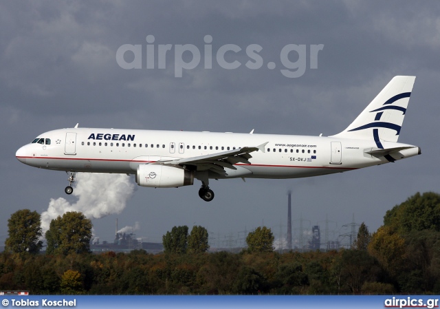 SX-DVJ, Airbus A320-200, Aegean Airlines