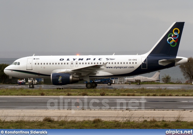 SX-OAG, Airbus A319-100, Olympic Air