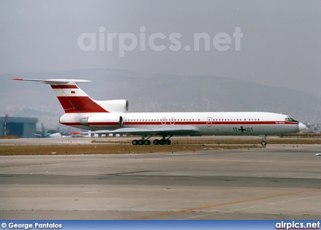 11-01, Tupolev Tu-154-M, German Air Force - Luftwaffe