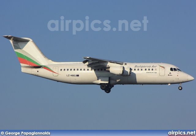 LZ-HBG, British Aerospace BAe 146-300, Bulgaria Air