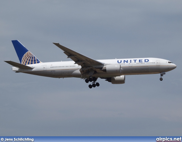 N773UA, Boeing 777-200, United Airlines