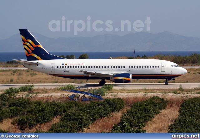 LY-AQU, Boeing 737-300, FlyLAL - Lithuanian Airlines