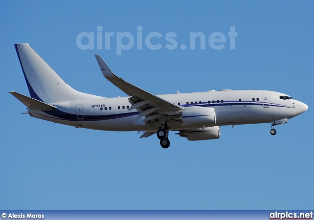 N737AG, Boeing 737-700/BBJ, Private