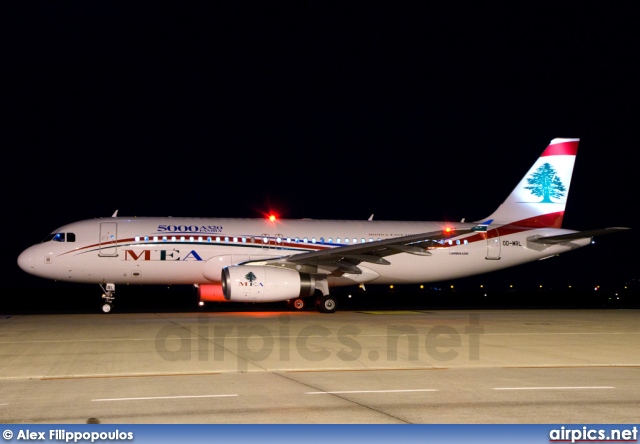OD-MRL, Airbus A320-200, Middle East Airlines (MEA)