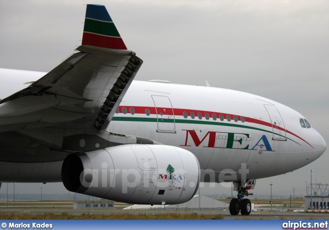 F-ORMA, Airbus A330-200, Middle East Airlines (MEA)