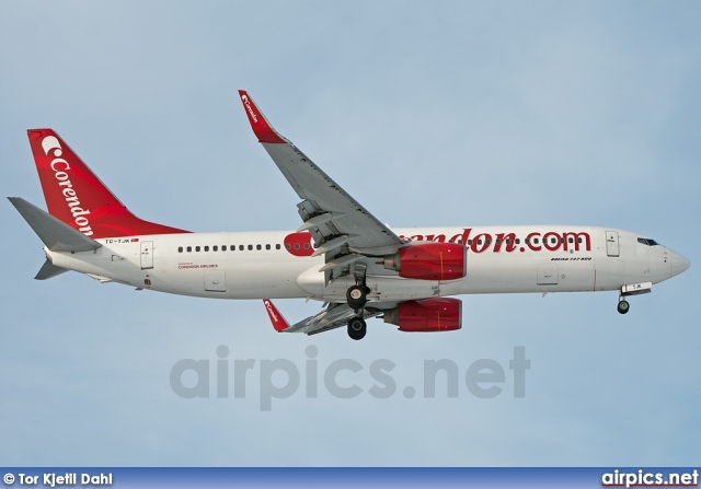 TC-TJK, Boeing 737-800, Corendon Airlines