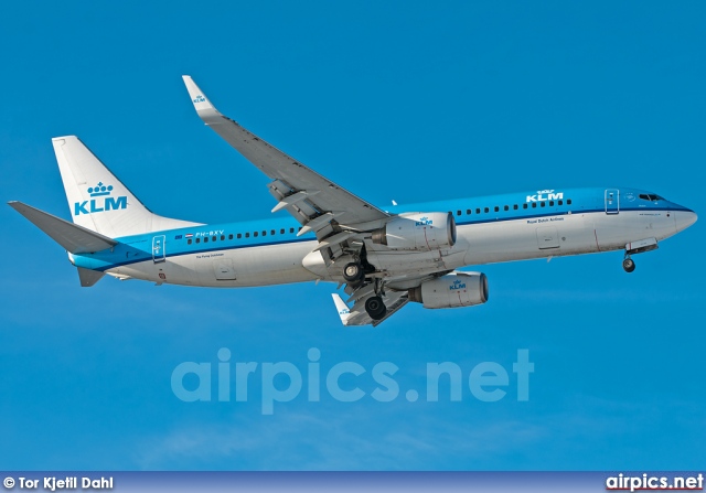 PH-BXV, Boeing 737-800, KLM Royal Dutch Airlines