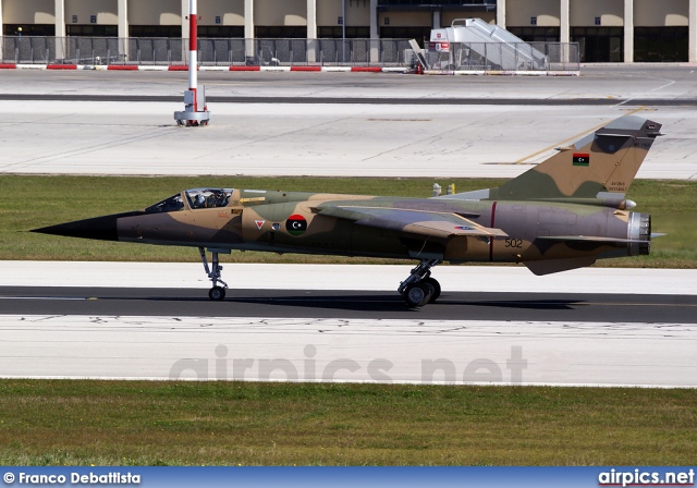 502, Dassault Mirage F.1-ED, Libyan Air Force