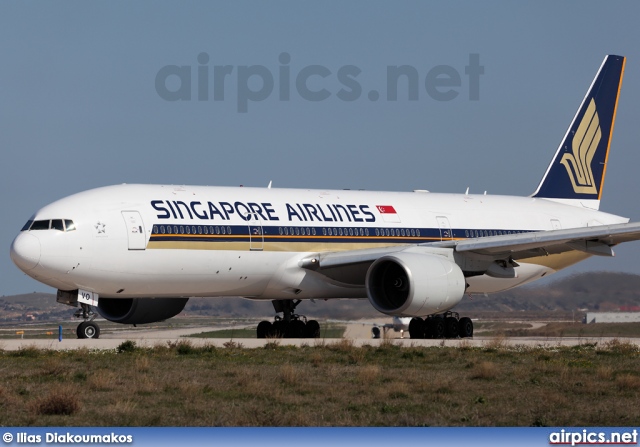 9V-SVO, Boeing 777-200ER, Singapore Airlines