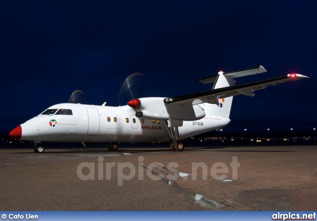 OY-RUW, De Havilland Canada DHC-8-100 Dash 8, Danish Air Transport