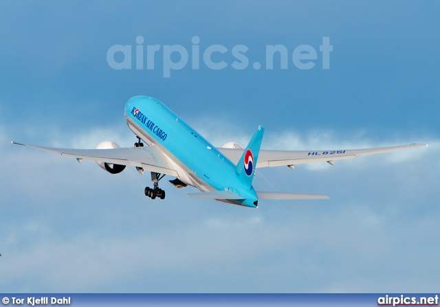 HL8251, Boeing 777-F, Korean Air Cargo