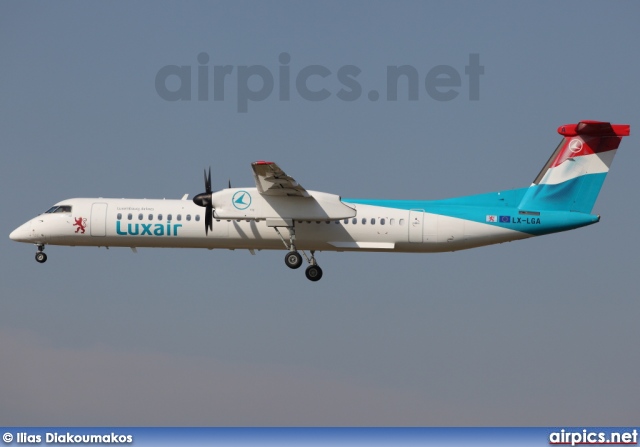 LX-LGA, De Havilland Canada DHC-8-400Q Dash 8, Luxair