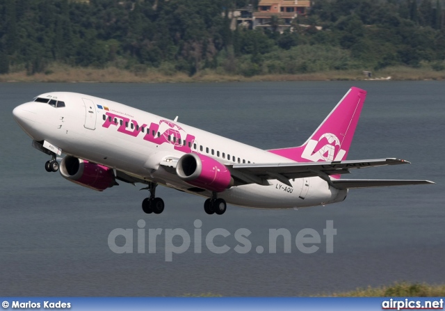 LY-AQU, Boeing 737-300, FlyLAL - Lithuanian Airlines