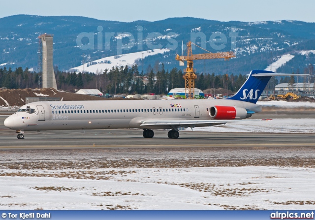 OY-KHG, McDonnell Douglas MD-82, Scandinavian Airlines System (SAS)