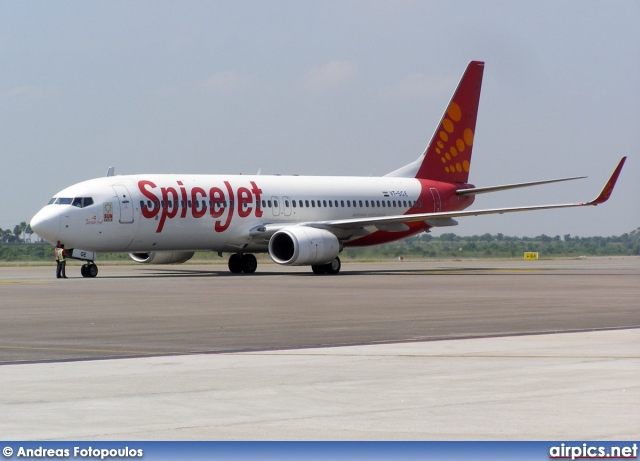 VT-SGE, Boeing 737-800, Spicejet