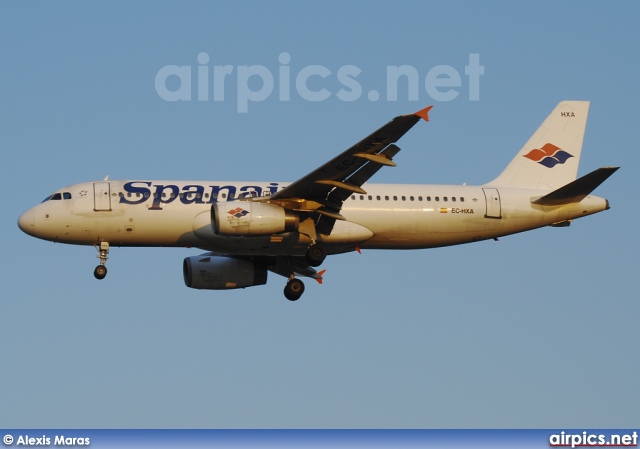 EC-HXA, Airbus A320-200, Spanair