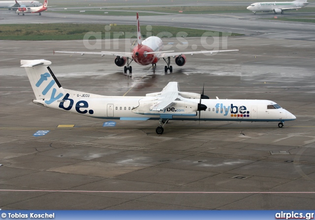 G-JECU, De Havilland Canada DHC-8-400Q Dash 8, flybe.British European