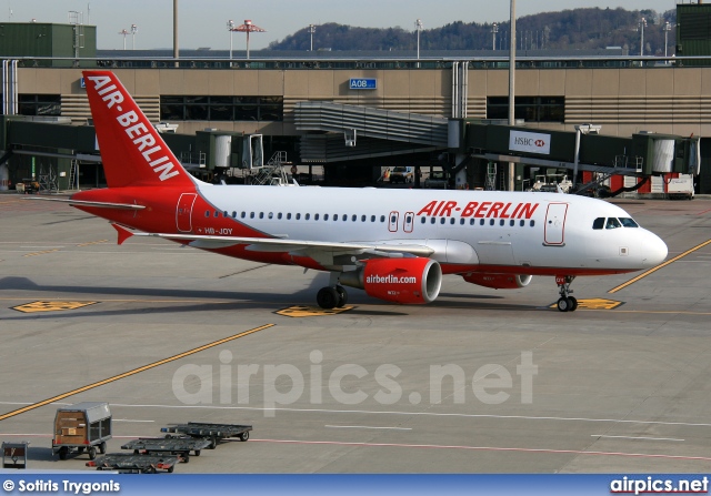 HB-JOY, Airbus A319-100, Belair