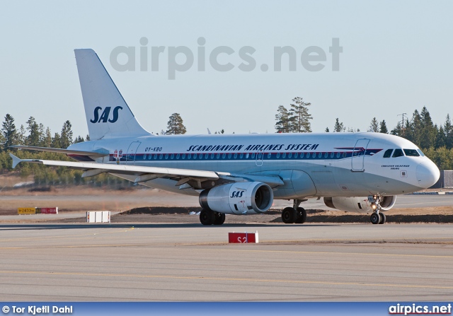 OY-KBO, Airbus A319-100, Scandinavian Airlines System (SAS)