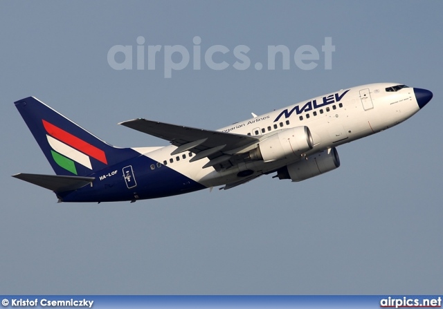 HA-LOF, Boeing 737-600, MALEV Hungarian Airlines