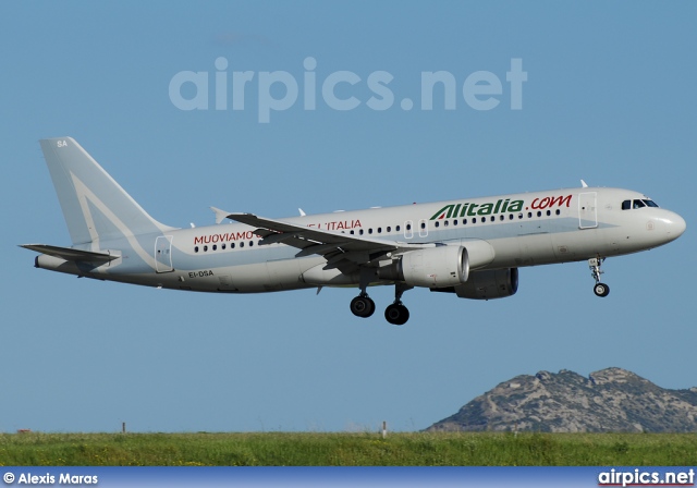 EI-DSA, Airbus A320-200, Alitalia