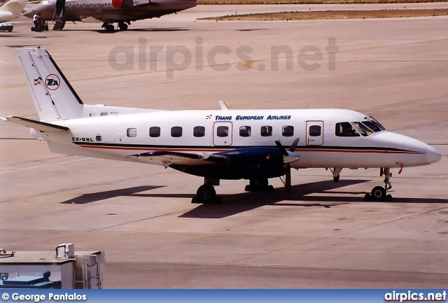 SX-BNL, Embraer EMB-110-P2 Bandeirante, TEA - Trans European Airways (Greece)