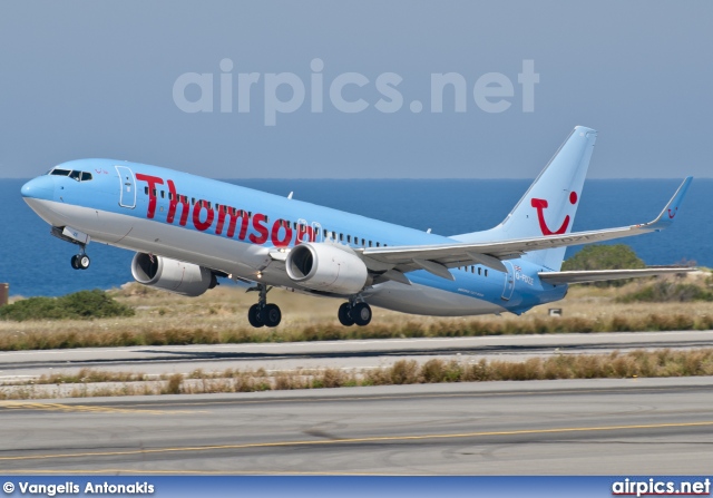 G-FDZE, Boeing 737-800, Thomsonfly