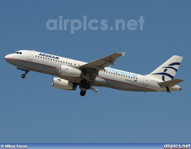 SX-DGI, Airbus A320-200, Aegean Airlines