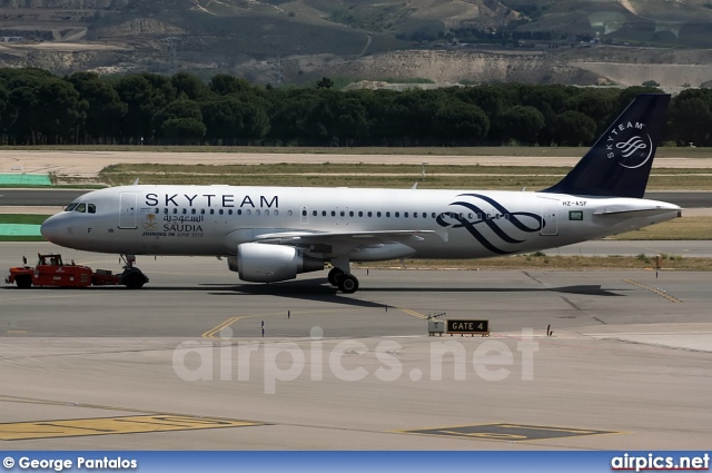 HZ-ASF, Airbus A320-200, Saudi Arabian Airlines