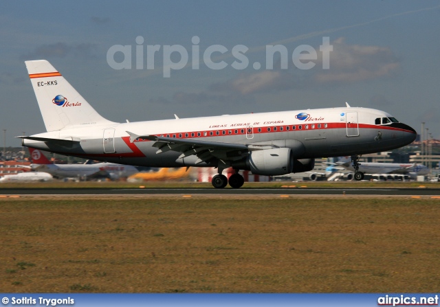 EC-KKS, Airbus A319-100, Iberia