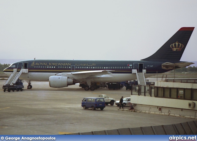7T-VJF, Airbus A310-200, Royal Jordanian