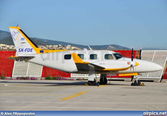 SX-FDE, Piper PA-31-T Cheyenne, Private