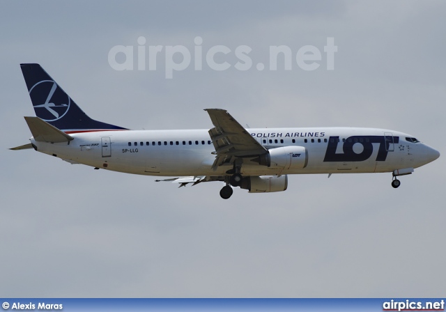 SP-LLG, Boeing 737-400, LOT Polish Airlines