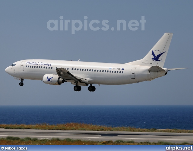 SX-TZE, Boeing 737-400, Blue Bird Aviation