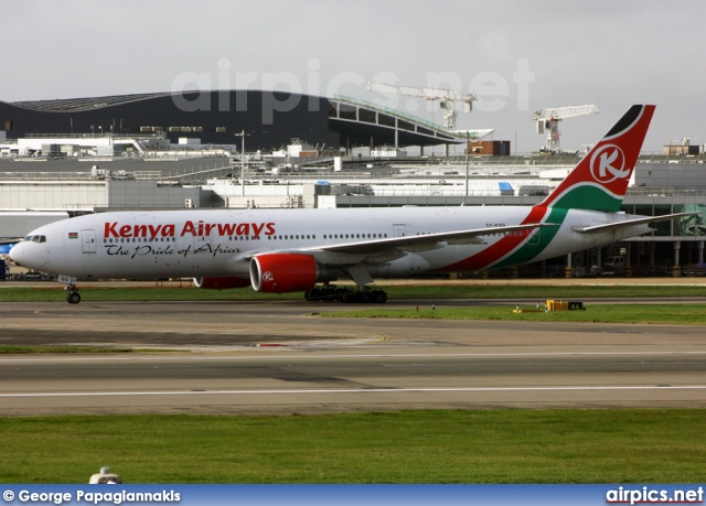 5Y-KQS, Boeing 777-200ER, Kenya Airways