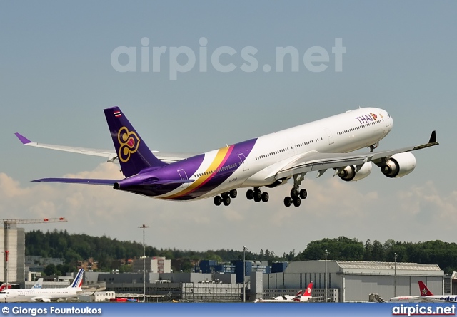 HS-TND, Airbus A340-600, Thai Airways