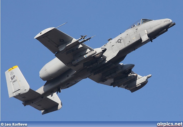 81-0960, Fairchild A-10-C Thunderbolt II, United States Air Force