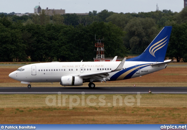 A6-RJZ, Boeing 737-700/BBJ, Royal Jet