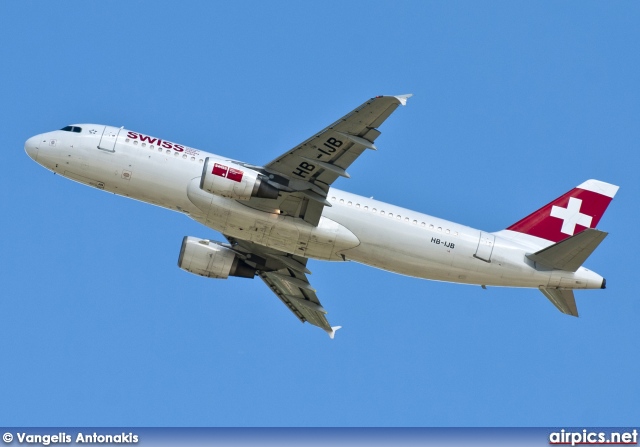 HB-IJB, Airbus A320-200, Swiss International Air Lines