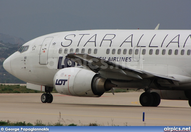 SP-LKE, Boeing 737-500, LOT Polish Airlines