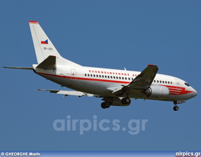 OK-XGC, Boeing 737-500, CSA Czech Airlines