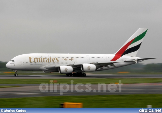 A6-EDR, Airbus A380-800, Emirates