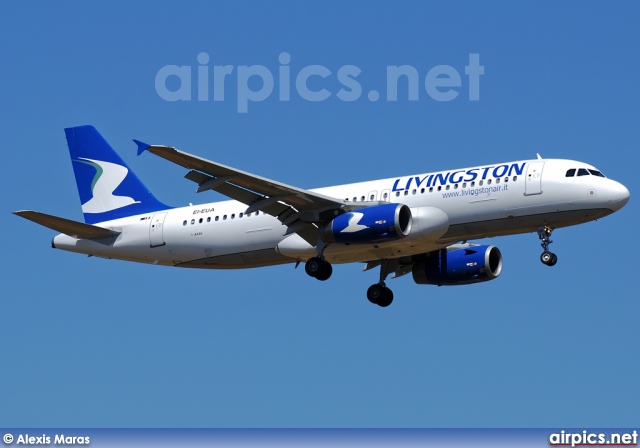 EI-EUA, Airbus A320-200, Livingston