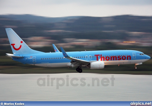 G-TAWF, Boeing 737-800, Thomson Airways