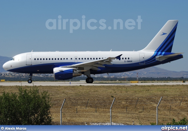 G-NMAK, Airbus A319-100CJ, Twinjet