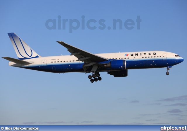 N769UA, Boeing 777-200, United Airlines