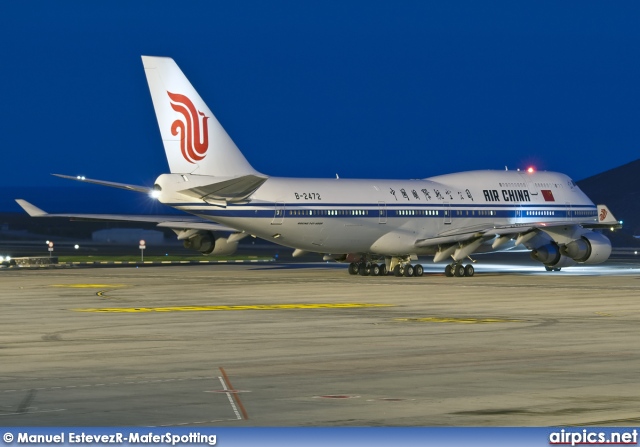 B-2472, Boeing 747-400, Air China