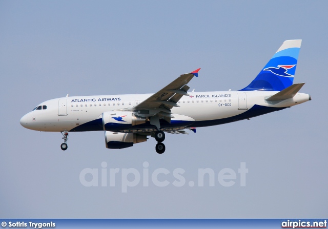 OY-RCG, Airbus A319-100, Atlantic Airways