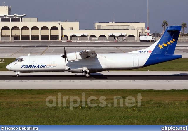 HB-AFS, ATR 72-200, Farnair Europe